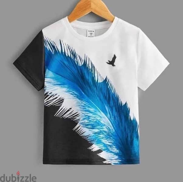 feather T-shirt (summer melton) 2