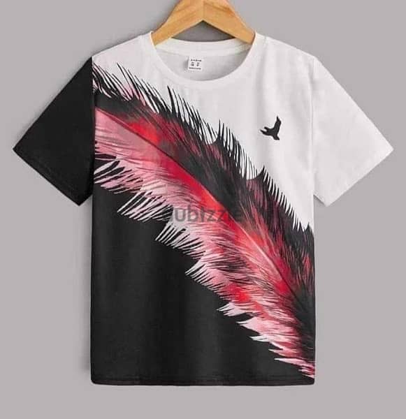 feather T-shirt (summer melton) 3