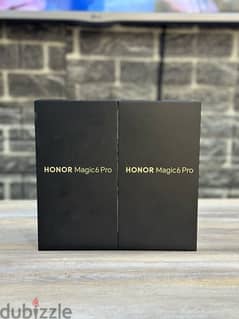 Honor Magic 6 pro 512/12 جديد متبرشم جلوبال
