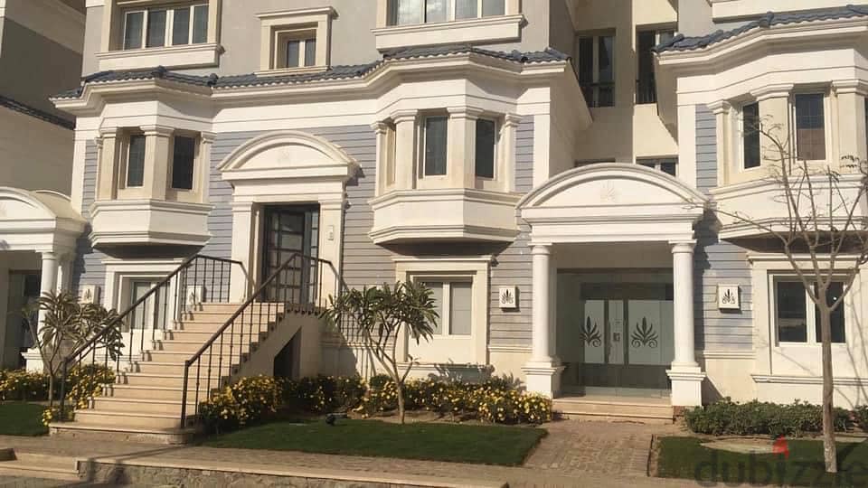 I received immediate delivery, I Villa, roof, 290 m, next to Mivida, Mountain View Hyde Park, Mountain View New Cairo, with a 15% down payment. 2