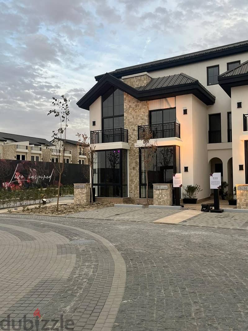 Prime location villa for sale in The Wonder Mark Compound, villa phase only, in Mostakbal City, next to the American University 2