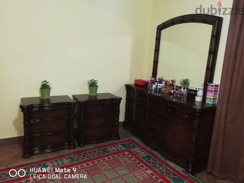 غرفة نوم مستوردة السعودية ٧قطع صناعة تايلند مستعملة mdf 1
