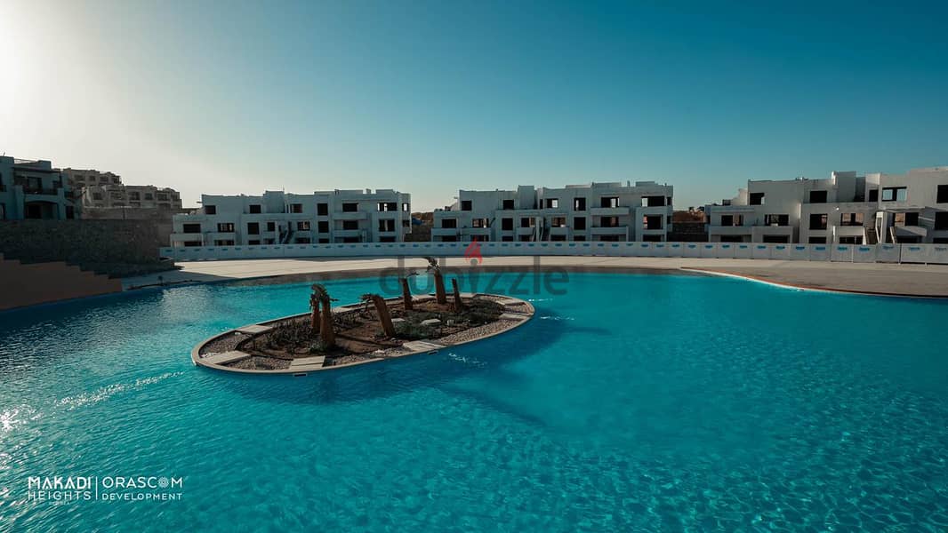 فيلا للبيع بالتقسيط على الاجون مباشرة في في قلب خليج مكادي على ساحل البحر الأحمر الغردقة Villa for sale in Makadi Hurghada 7