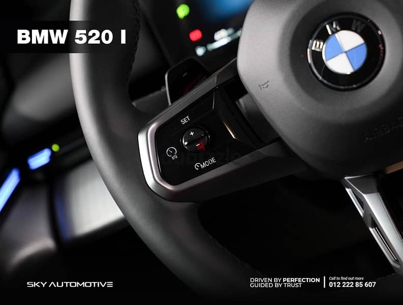 BMW 520i M-sport PRO new shape 2024 9