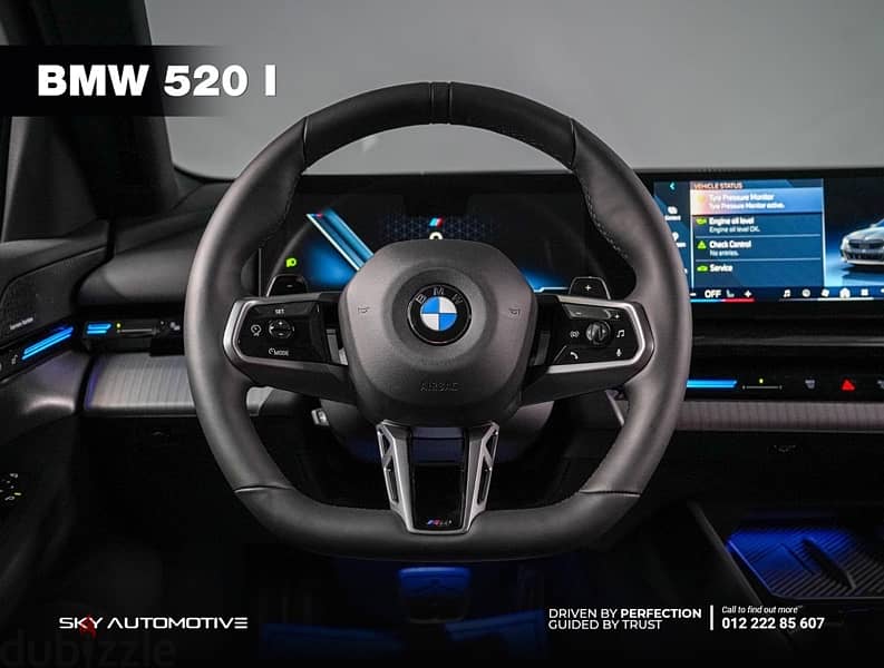 BMW 520i M-sport PRO new shape 2024 16