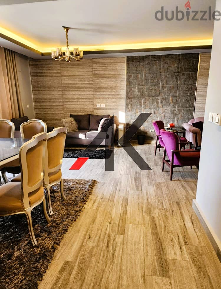 Luxury Furnished Apartment 190m. For Rent in Cairo Festival City. CFC 28