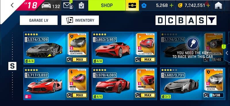 asphalt 9 android account for sale 5