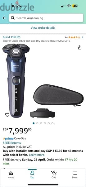 Philips Shaver Series 5000 Wet & Dry 6