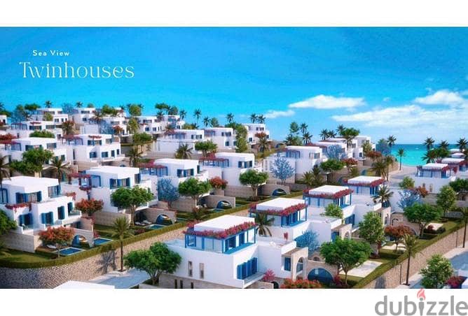 تاون للبيع بشاطئ خاص 180م للبيع في نايا باي الساحل الشمالي بالتقسيط ع 9 سنوات - Naia Bay 3