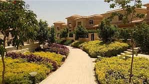 I villa garden 4 rooms for sale in the fifth Settlement, Telal East Compound, New Cairo, next to Mountain View installments for 8 years, 20% discount 8