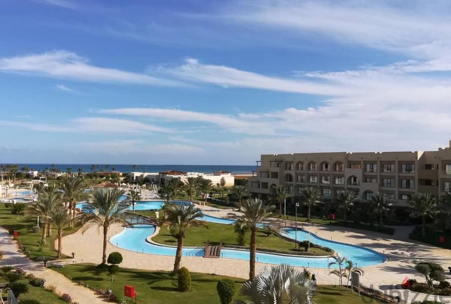 Apartment with private garden finished in Hurghada Soma Bay sea view 1