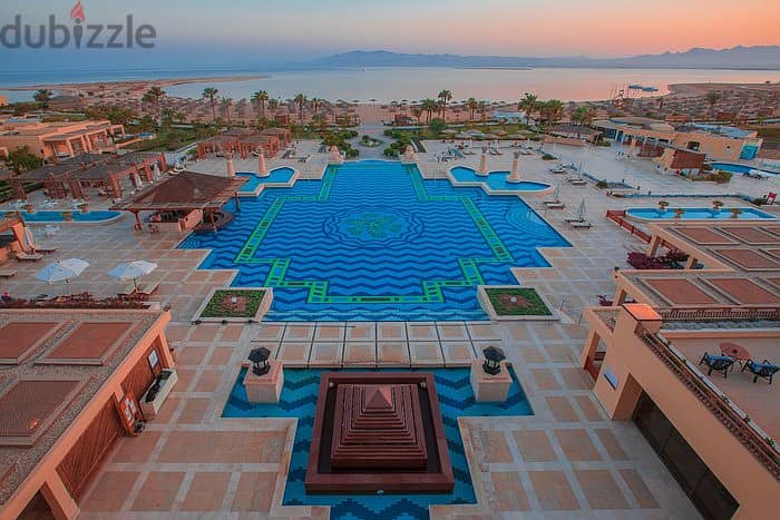 Apartment with private garden finished in Hurghada Soma Bay sea view 12