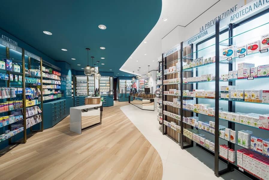 A pharmacy serving more than 160,000 people with a 10% discount on the lunch 3