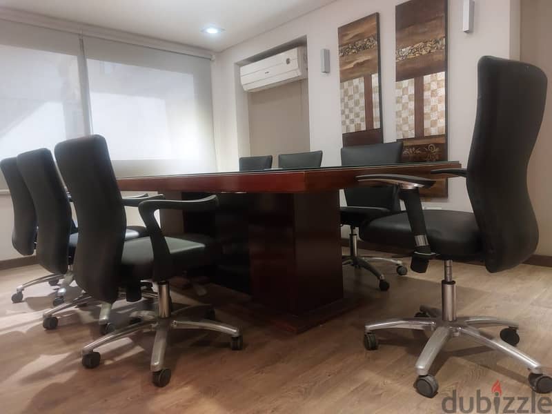 Office for sale furnished with ACs in Almaza - Heliopolis / مقر إداري للبيع مفروش ومتشطب بالتكييفات في الماظة - مصر الجديدة 2