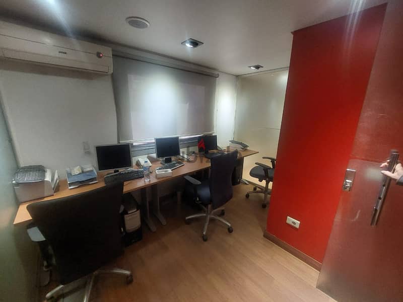 Office for sale furnished with ACs in Almaza - Heliopolis / مقر إداري للبيع مفروش ومتشطب بالتكييفات في الماظة - مصر الجديدة 7
