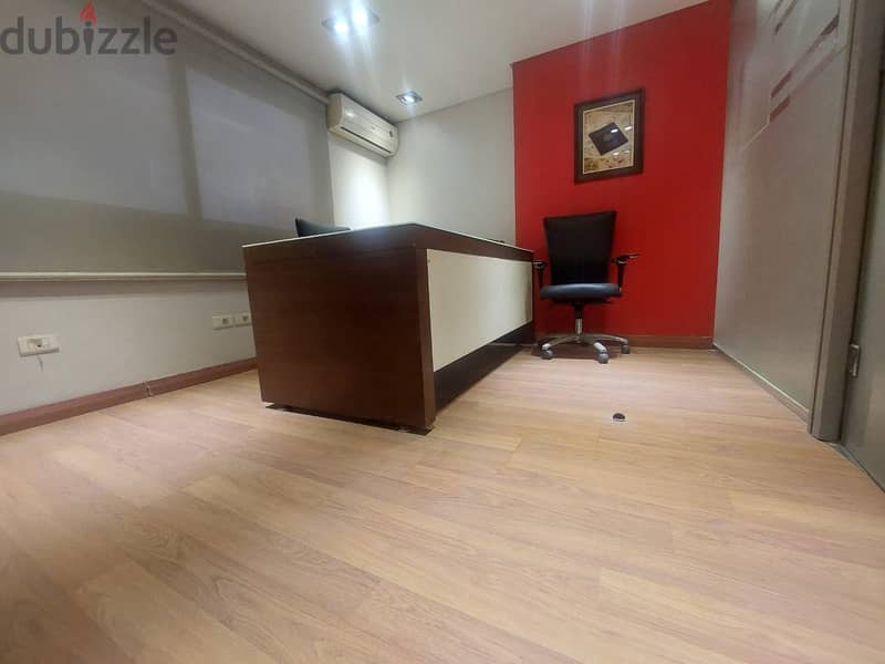 Office for sale furnished with ACs in Almaza - Heliopolis / مقر إداري للبيع مفروش ومتشطب بالتكييفات في الماظة - مصر الجديدة 9
