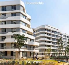 Immediately receive a 3-bed apartment with a 10% discount in Bloomfields Compound in the heart of Mostakbal City 0