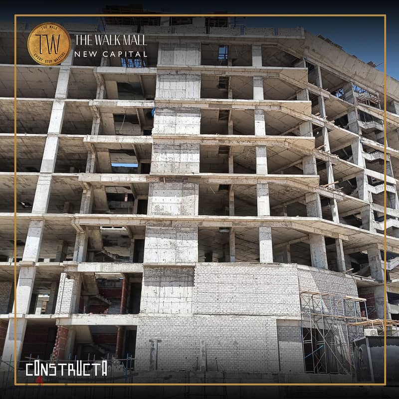 A 32-meter store is ready for inspection, with only a 10% down payment and payment over 8 years, in the MU23 area, directly on Al-Amal Axis, 0