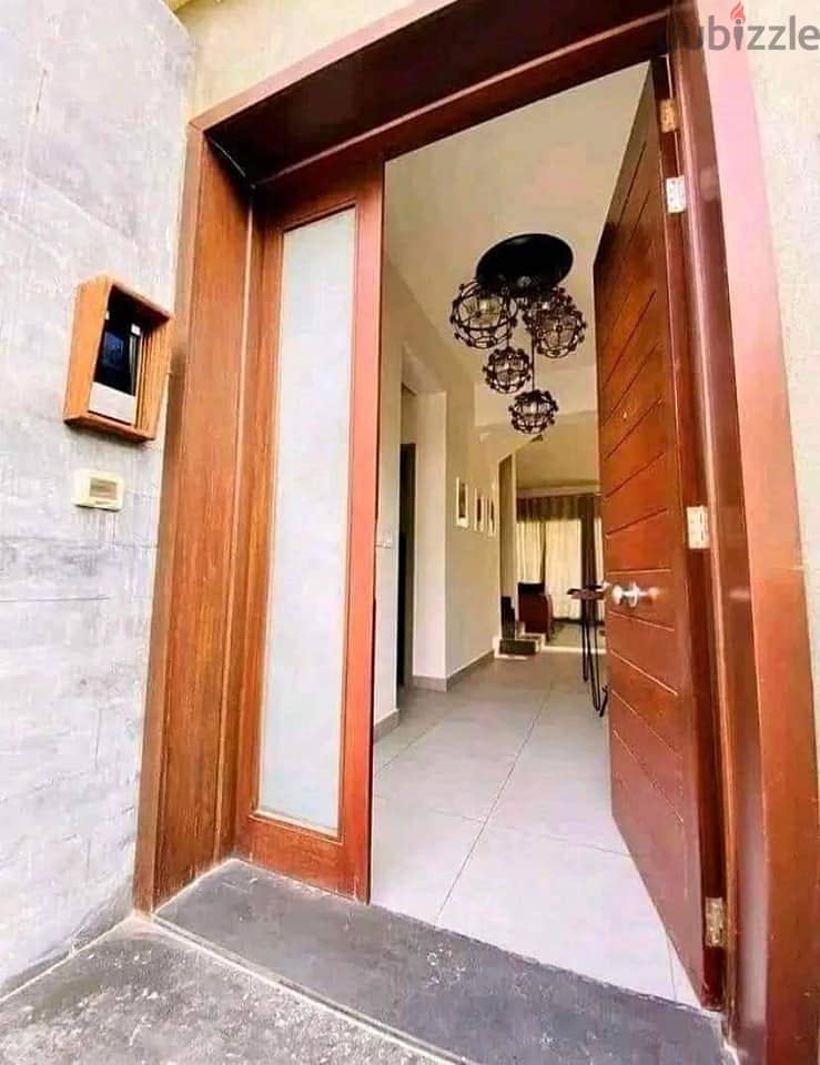 Duplex with garden for sale, 4 rooms in Sarai Mostaqbal City, next to Madinaty and Mountain View, installments with a 70% discount 4