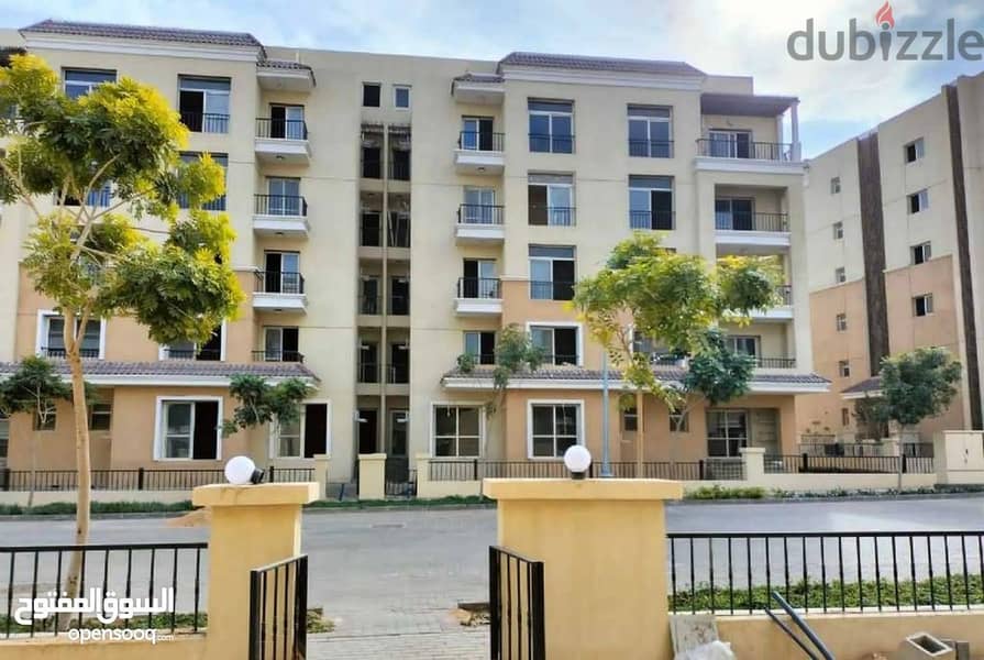 Apartment with garden for sale “4 rooms - 205 meters” in Sarai Mostaqbal City next to Madinaty and Mountain View, installments with a 70% discount 11