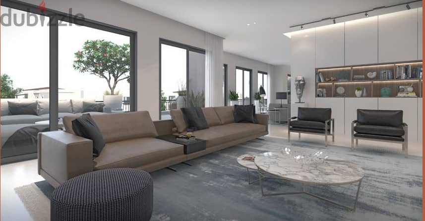 Apartment of 169 meters with the lowest monthly installment and the longest payment period, the second number of the Diplomatic Quarter in the R7 area 6