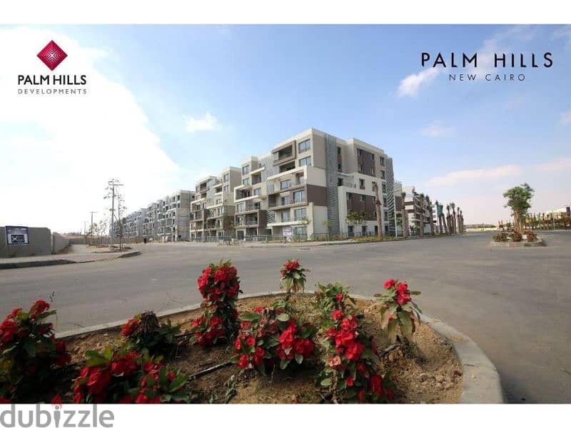 شقة متشطبة للبيع 172 متر مباشرة على الدائري الاوسطي كمبوند بالم هيلز التجمع الخامس Palm Hills New Cairo 6