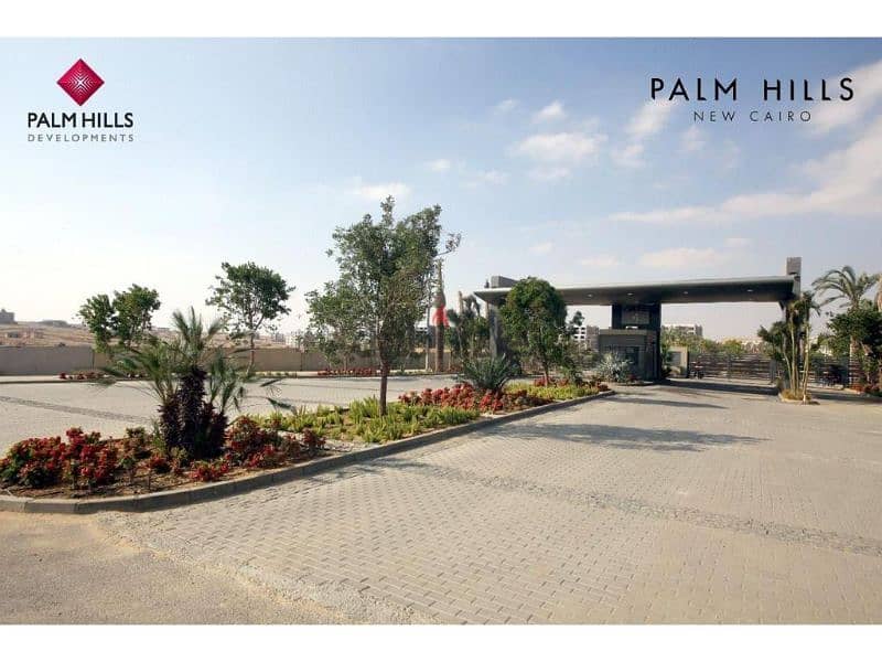 شقة متشطبة للبيع 172 متر مباشرة على الدائري الاوسطي كمبوند بالم هيلز التجمع الخامس Palm Hills New Cairo 7