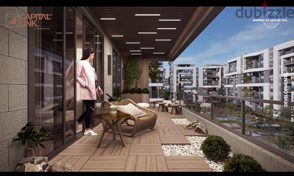 Duplex 220 meters at a price with a sea view pool with a 10% discount and installments up to 7 years without interest in the Administrative Capital 7