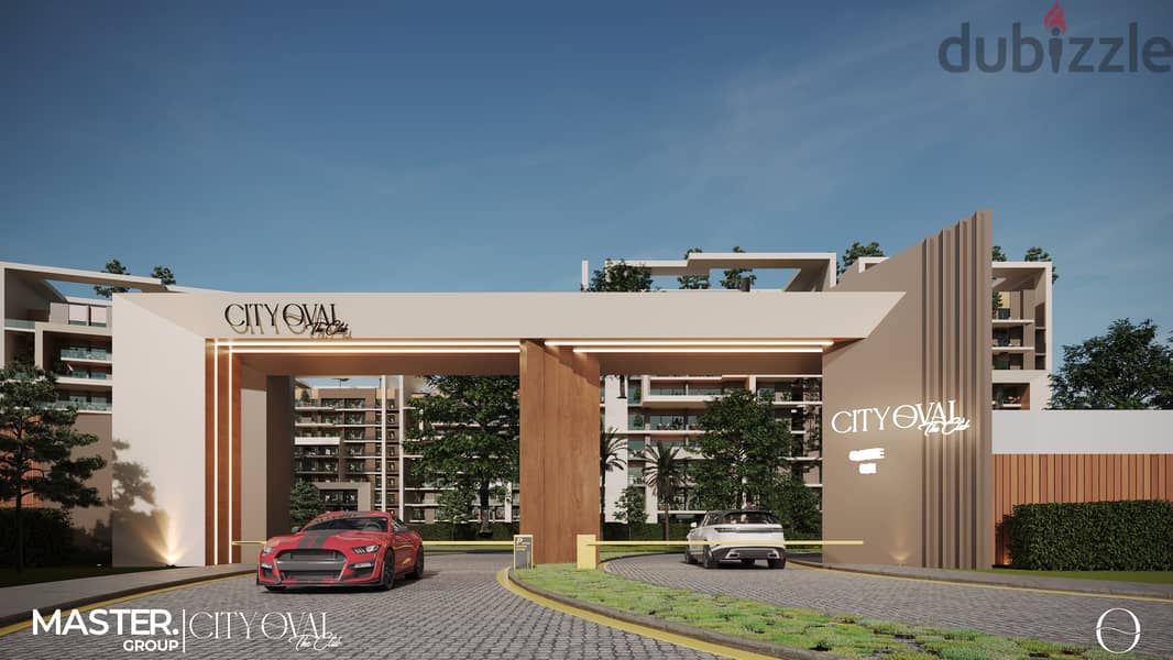 Installments over 7 years and enjoy a discount of one million and 200 thousand pounds. . 167 sqm resale apartment for sale in City Oval New Capital 0
