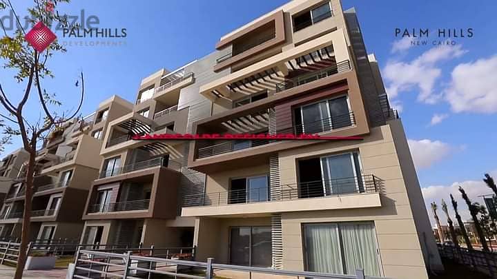 For sale apartment 132m In Palm hills new cairo Cleo phase 1