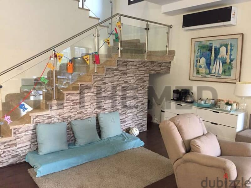 Duplex for sale with private garden, Super Lux, in Casa Sheikh Zayed 5