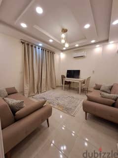 Ground studio with a luxury garden for rent furnished in Al Rehab City - New Cairo 0