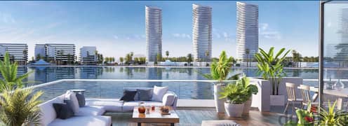 Directly on the sea, fully finished apartment for sale in Mazarine City Edge in installments 0