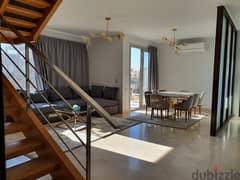 Penthouse for rent ( Fully furnished ) in Village Gate - BUA: 211m - Roof terrace: 100m 0