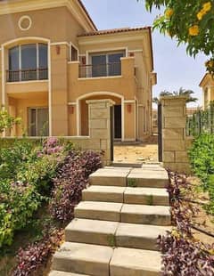 Villa for sale with open view in Fifth Settlement, in installments, Stone Park 0