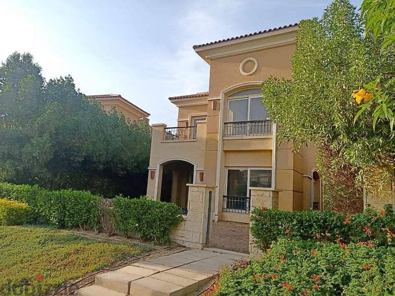 Villa for sale with open view in Fifth Settlement, in installments, Stone Park 1