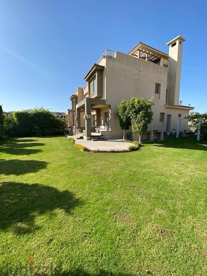 Villa for sale, 268 sqm, immediate receipt, in Palm Hills Compound, New Cairo Settlement 2