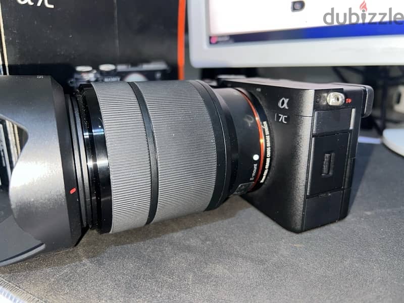 كاميرا A7c معاها عدسة 28-70 kit lens 1