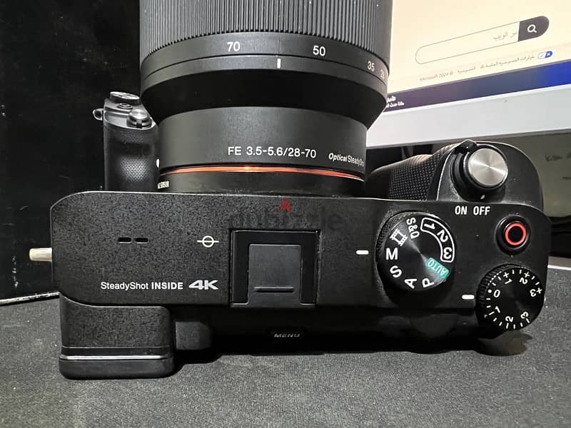 كاميرا A7c معاها عدسة 28-70 kit lens 4