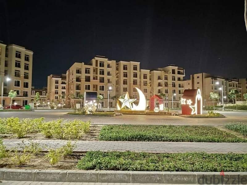 شقة للبيع 159 متر بكمبوند سراي القاهرة الجديدة بالتقسيط Sarai 2