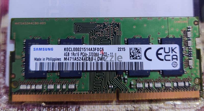 Ram soddim 4gb DDR4 3200hz 2