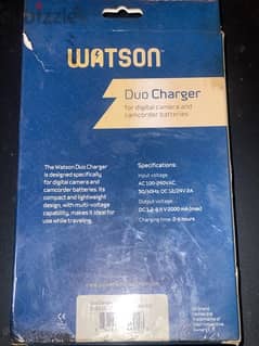 watson cameras batteries charger 0