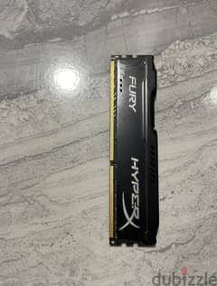 ram kingston hyper x fury black 8GB DDR3-1600MHz PC3-12800 0
