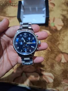 Tissot chrono xl classic blue dial men's watch t116.617. 11.047. 01