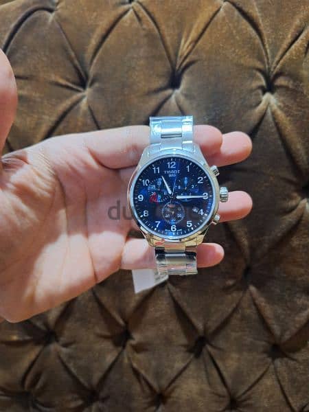 Tissot chrono xl classic blue dial men's watch t116.617. 11.047. 01 2
