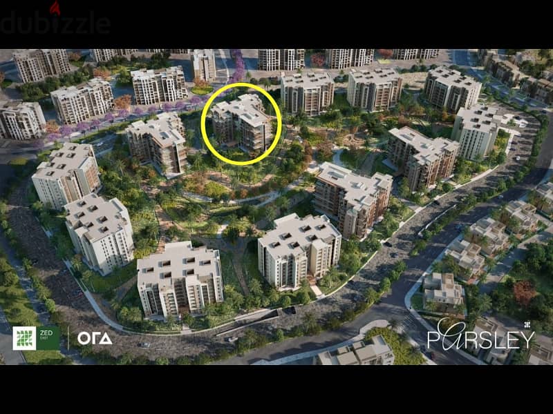 Apartment 201m for sale in zed east new cairo city 3