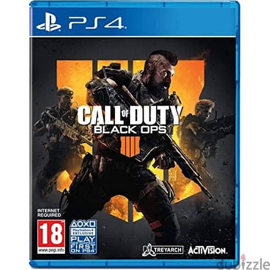 عدد/٢ أسطوانات بلايستيشن ٤ - Call Of Duty Black Ops 4 , Uncharted 4 1