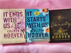 3 Colleen Hoover books