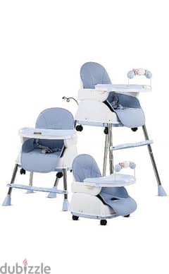 Baybee 4 in 1 Nora Convertible High Chair 0
