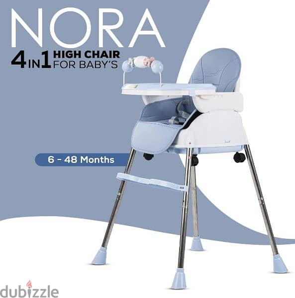Baybee 4 in 1 Nora Convertible High Chair 1